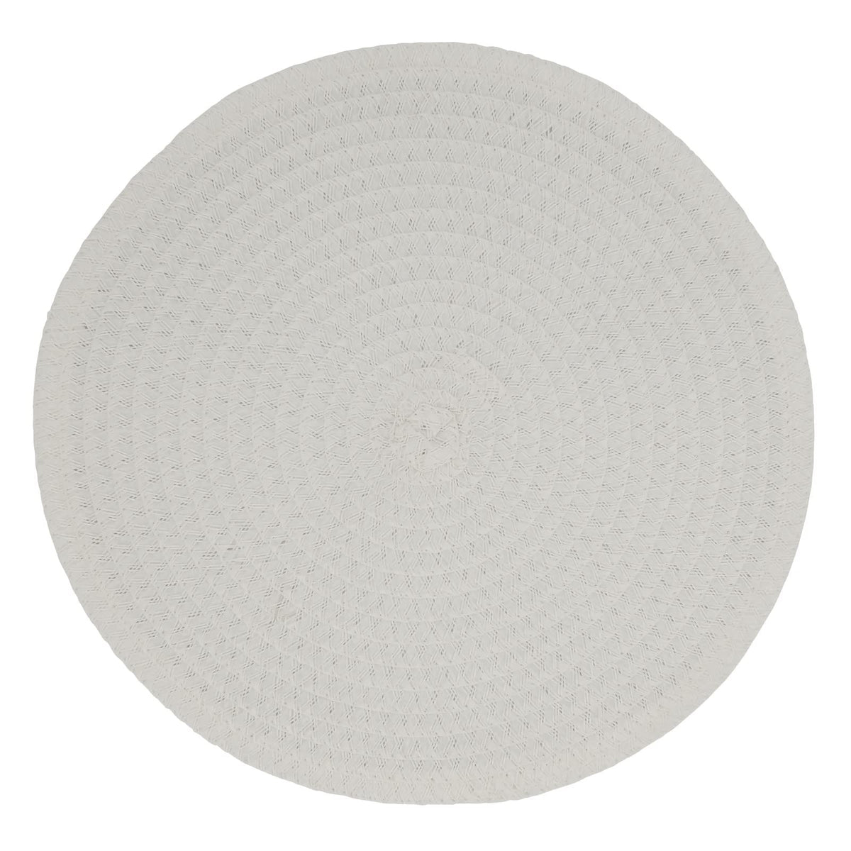 Fennco Styles Modern Everyday Textured Placemats 15 Inches Round, Set of 4 – Black Woven Table Mats for Home, Dining Room Décor, Banquets, Indoor & Outdoor and Special Events