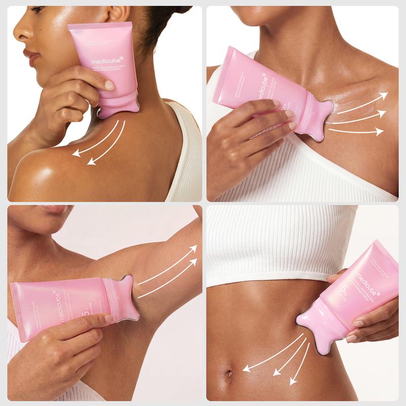 Medicube [NEW] PDRN Collagen Gua Sha for Fine Lines, Jawline, Neck, Décolleté Cream 90g