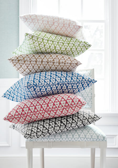 Arboreta Pillow Cover in Brown, Thibaut Pillows